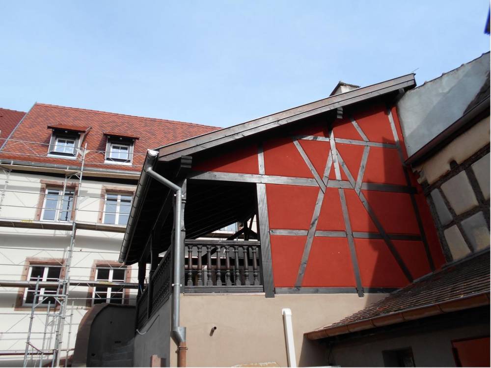 Bardage près de Colmar