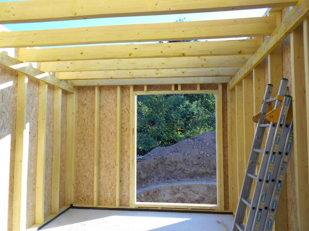 Réalisation échelle maison bois
