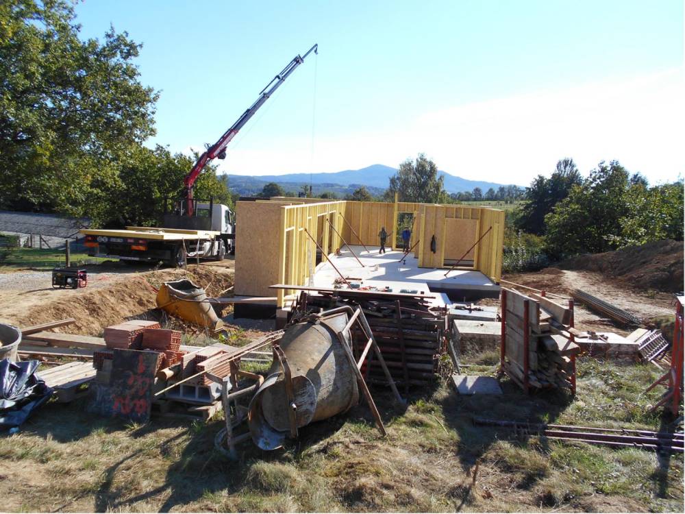 Réalisation construction vue extérieur