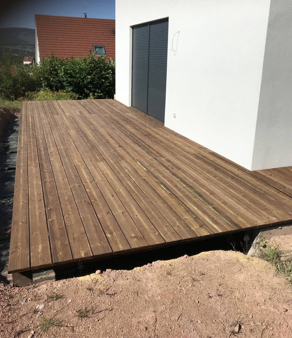 Terrasse en bois
