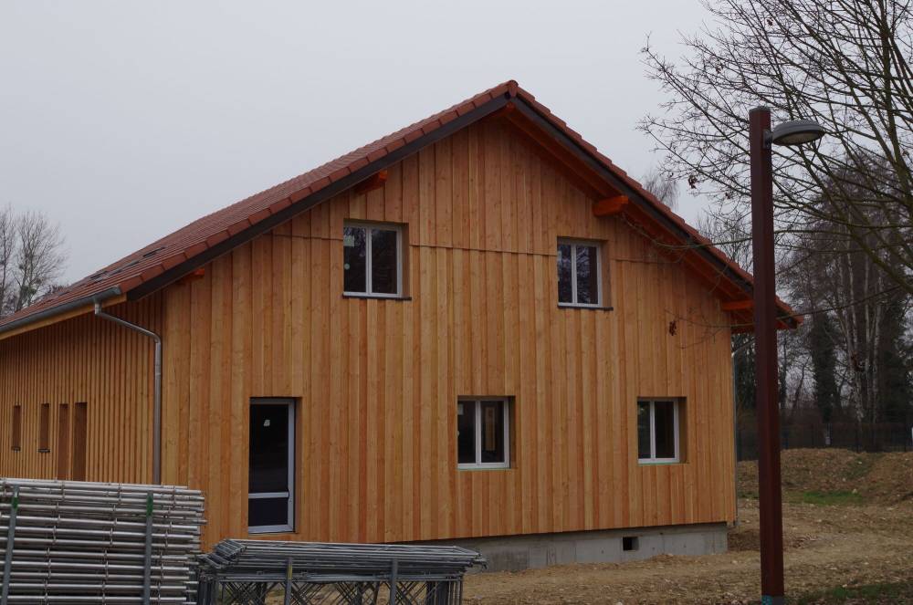 Bardage près de Bas-Rhin